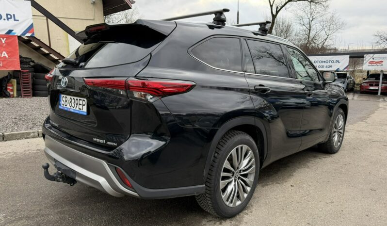 Toyota Highlander Hybryda, 4×4, Podgrz + wentyl. fotele, Hak, 7 osobowy, Klimatronic 3x full