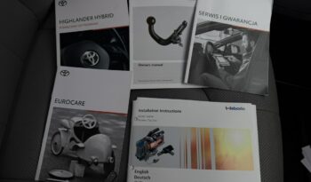 Toyota Highlander Hybryda, 4×4, Podgrz + wentyl. fotele, Hak, 7 osobowy, Klimatronic 3x full