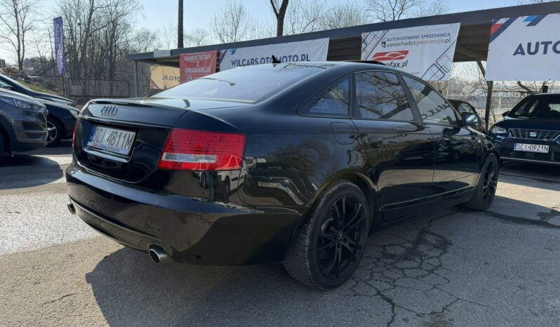 Audi A6 Klimatronic, Podgrz. fotele przód i tył, Hak, Quattro, Skóra, Navi full