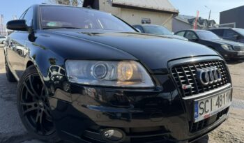 Audi A6 Klimatronic, Podgrz. fotele przód i tył, Hak, Quattro, Skóra, Navi full