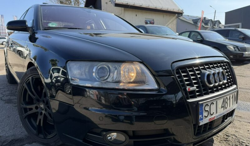 Audi A6 Klimatronic, Podgrz. fotele przód i tył, Hak, Quattro, Skóra, Navi full