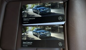 Mercedes E 220 Klimatronic 2-stref, Hak, Skóra, Podgrz. fotele, CarPlay/AndroidAuto full