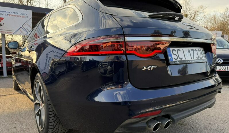 Jaguar XF Klimatronic 2-stref, Podgrz. fotele + kierownica, CarPlay/AndroidAuto full