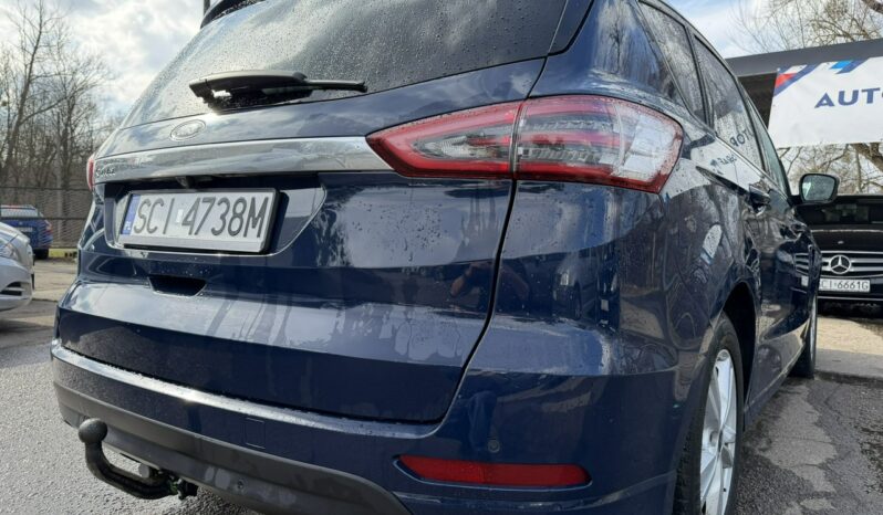 Ford S-Max Klimatronic 2-stref, Podgrz. fotele, Hak, Ele szyby 4x, Ele lusterka full