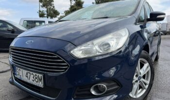 Ford S-Max Klimatronic 2-stref, Podgrz. fotele, Hak, Ele szyby 4x, Ele lusterka full