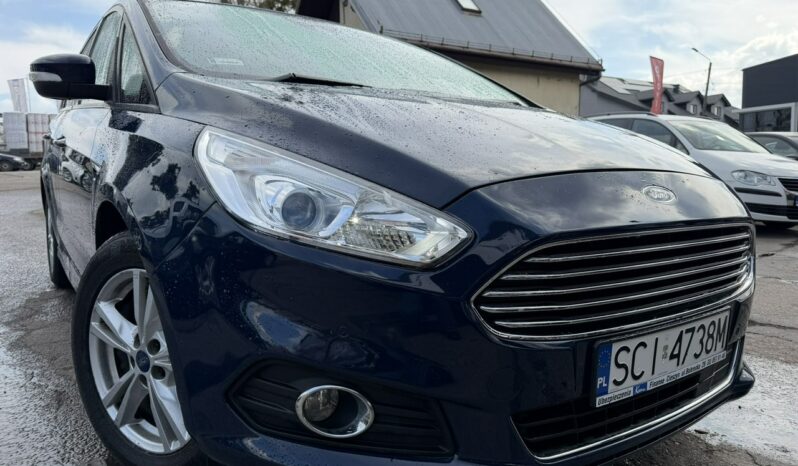 Ford S-Max Klimatronic 2-stref, Podgrz. fotele, Hak, Ele szyby 4x, Ele lusterka full
