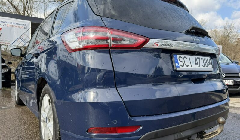 Ford S-Max Klimatronic 2-stref, Podgrz. fotele, Hak, Ele szyby 4x, Ele lusterka full