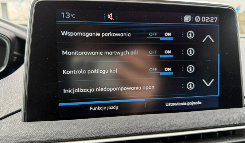 Peugeot 5008 Klimatronic 2-stref, Asystenci, Hak, 7 osobowy, CarPlay/AndroidAuto full