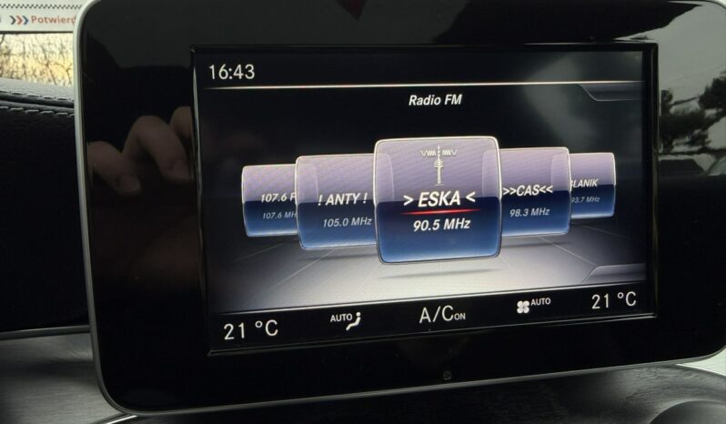 Mercedes C 200 Coupe, Klimatronic 2-stref, Alcantara, Burmester, Podgrz. fotele full