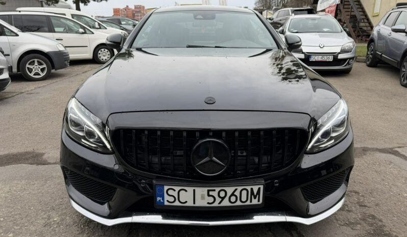 Mercedes C 200 Coupe, Klimatronic 2-stref, Alcantara, Burmester, Podgrz. fotele full