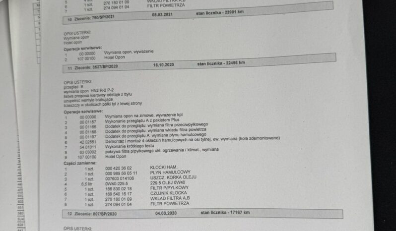 Mercedes C 200 Coupe, Klimatronic 2-stref, Alcantara, Burmester, Podgrz. fotele full