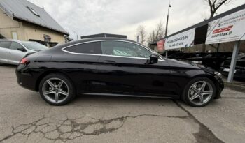 Mercedes C 200 Coupe, Klimatronic 2-stref, Alcantara, Burmester, Podgrz. fotele full