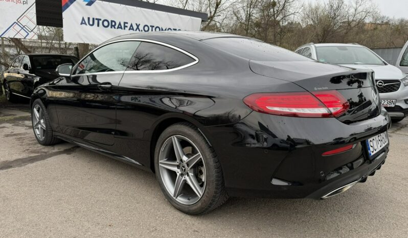 Mercedes C 200 Coupe, Klimatronic 2-stref, Alcantara, Burmester, Podgrz. fotele full