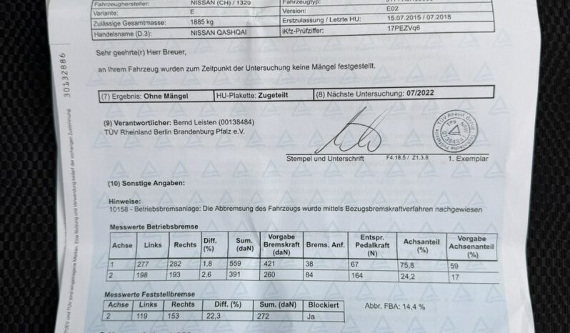 Nissan Qashqai Klimatronic 2-stref, Panorama, PDC 2x, Kamery 360, Nawigacja full