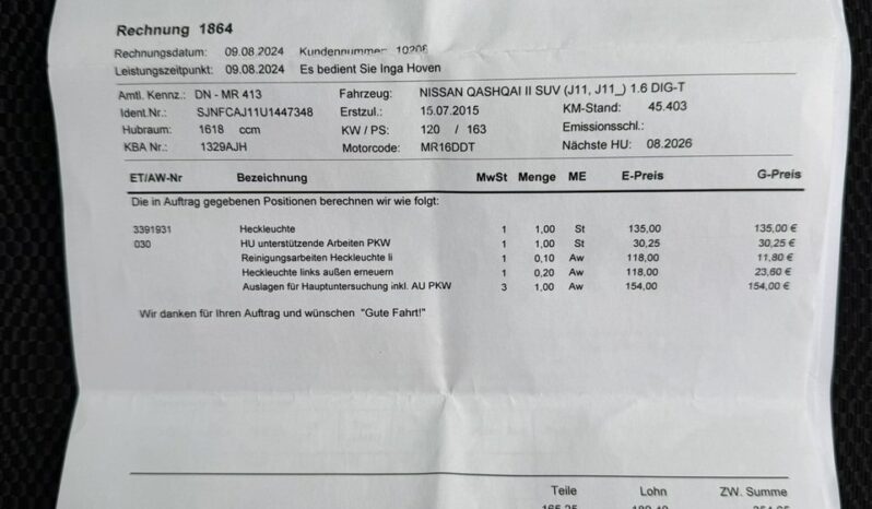 Nissan Qashqai Klimatronic 2-stref, Panorama, PDC 2x, Kamery 360, Nawigacja full