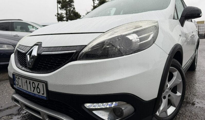 Renault Scenic XMod, Klimatronic 2-stref, Półskóra, Nawigacja, Tempomat, 2 kpl. opon full