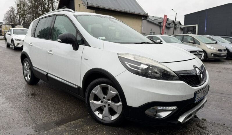 Renault Scenic XMod, Klimatronic 2-stref, Półskóra, Nawigacja, Tempomat, 2 kpl. opon full