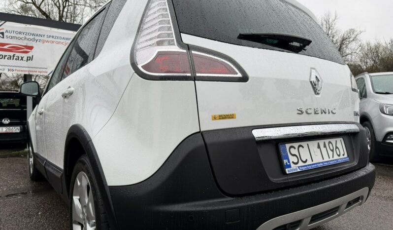Renault Scenic XMod, Klimatronic 2-stref, Półskóra, Nawigacja, Tempomat, 2 kpl. opon full