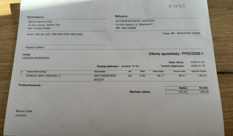 Seat Arona Klimatronic, PDC 2x, Kamera cofania, Nawigacja, CarPlay/AndroidAuto full