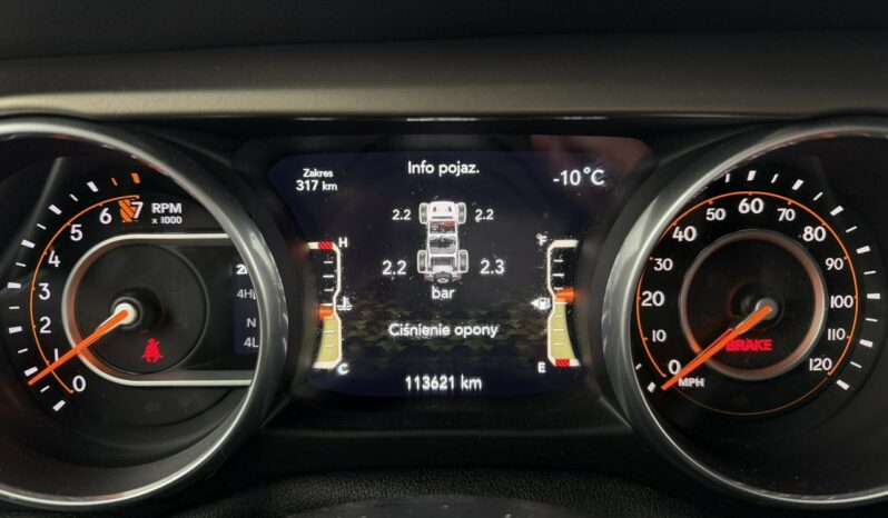 Jeep Wrangler 4×4, Reduktor, Klimatronic 2-stref, Podgrz. fotele i kierownica full