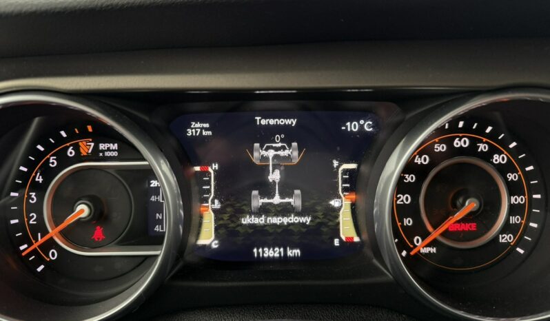 Jeep Wrangler 4×4, Reduktor, Klimatronic 2-stref, Podgrz. fotele i kierownica full