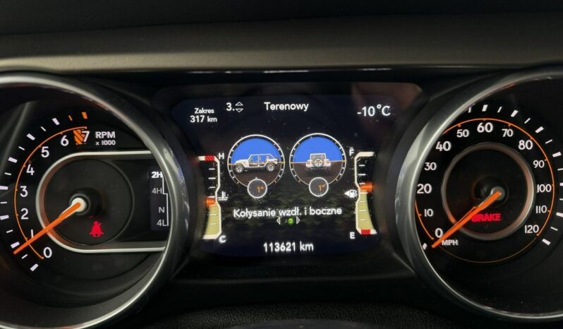 Jeep Wrangler 4×4, Reduktor, Klimatronic 2-stref, Podgrz. fotele i kierownica full