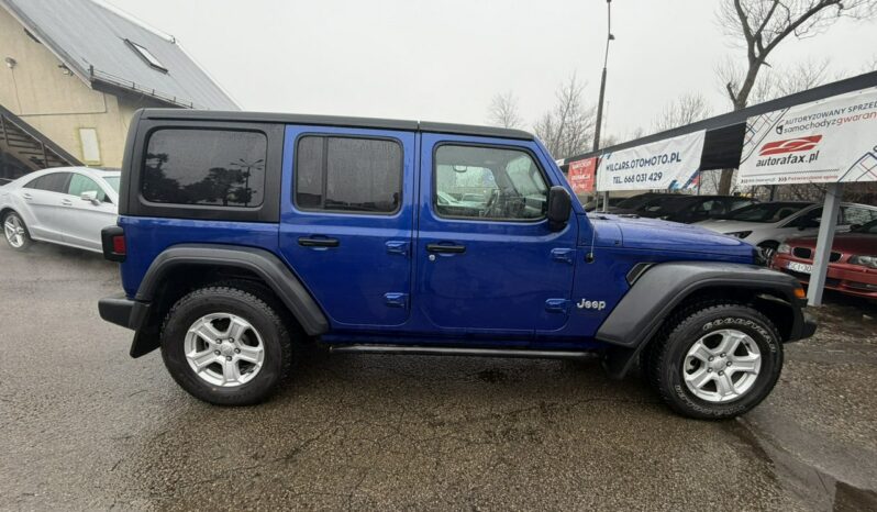 Jeep Wrangler 4×4, Reduktor, Klimatronic 2-stref, Podgrz. fotele i kierownica full