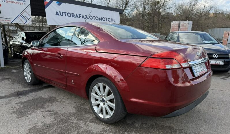 Ford Focus Cabrio, Klimatronic 2-stref, Podgrz. fotele, Tempomat full