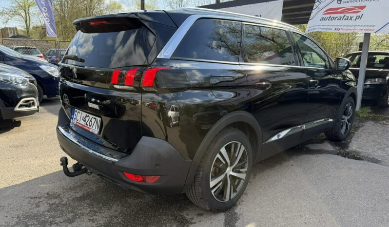 Peugeot 5008 Klimatronic 2-stref, Asystenci, Hak, 7 osobowy, CarPlay/AndroidAuto full