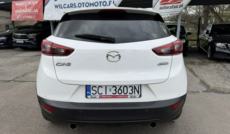 Mazda CX-3 Klimatronic 2-stref, Podgrz. fotele, PDC, Asystent pasa ruchu full