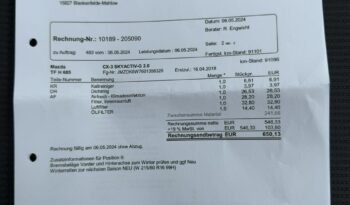 Mazda CX-3 Klimatronic 2-stref, Podgrz. fotele, PDC, Asystent pasa ruchu full