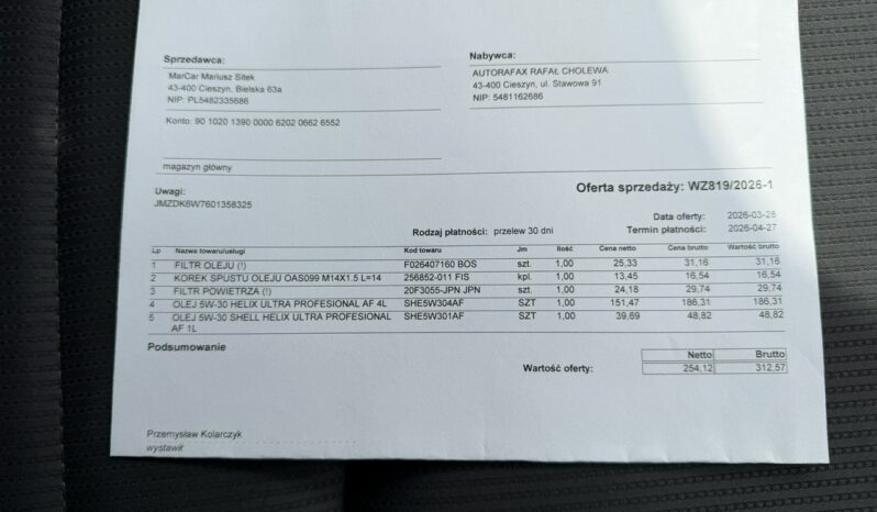 Mazda CX-3 Klimatronic 2-stref, Podgrz. fotele, PDC, Asystent pasa ruchu full