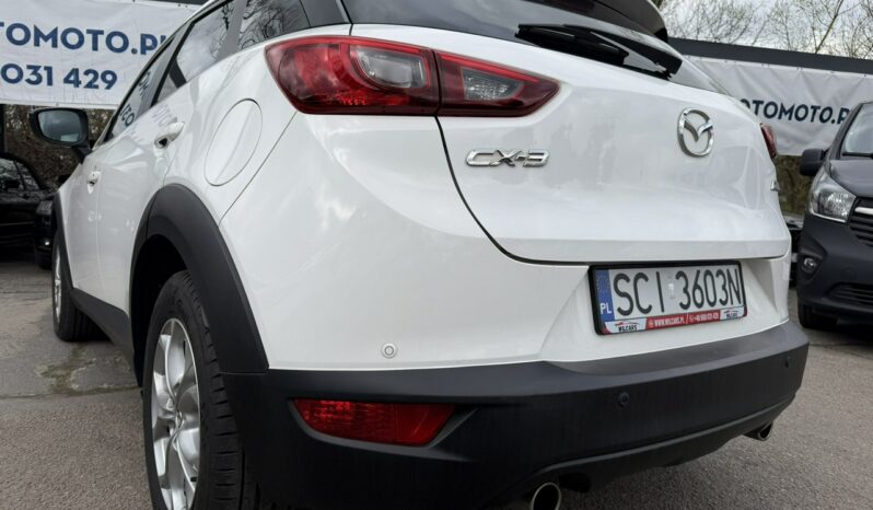 Mazda CX-3 Klimatronic 2-stref, Podgrz. fotele, PDC, Asystent pasa ruchu full