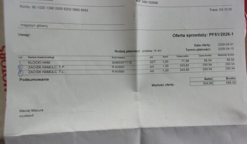 Kia Rio Klimatyzacja 5Drzwi El.Szyby Lusterka Kierownica Wielofunkcyjna 2xKoła full