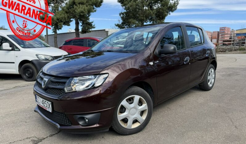 Dacia Sandero 1.2Mpi 73Km Klimatyzcja El.Szyby Salon Polska full