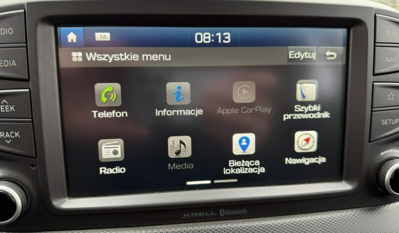 Hyundai Kona Klimatronic, PDC, Kamera cofania, Navi, CarPlay/AndroidAuto full