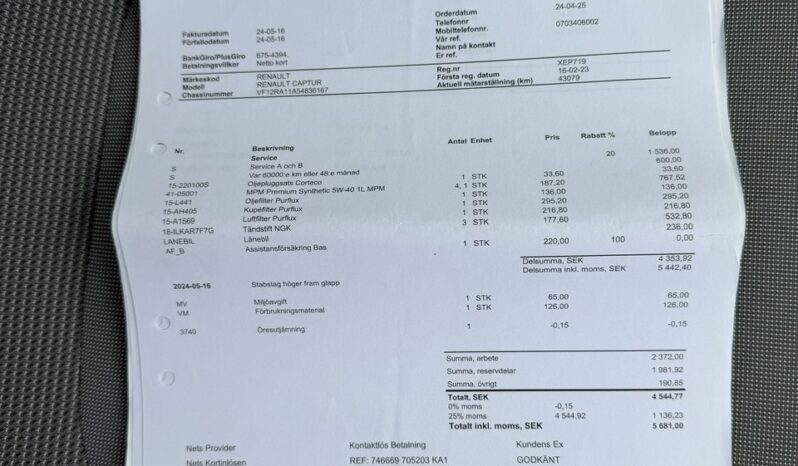 Renault Captur Klimatronic, Podgrz. fotele, Hak, Nawigacja, Bluetooth, Niski przebieg full