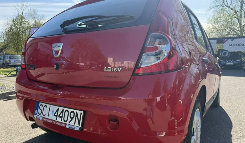 Dacia Sandero Klimatyzacja, Ele szyby, Wspomaganie, Centralny zamek, 2 kpl. kół full