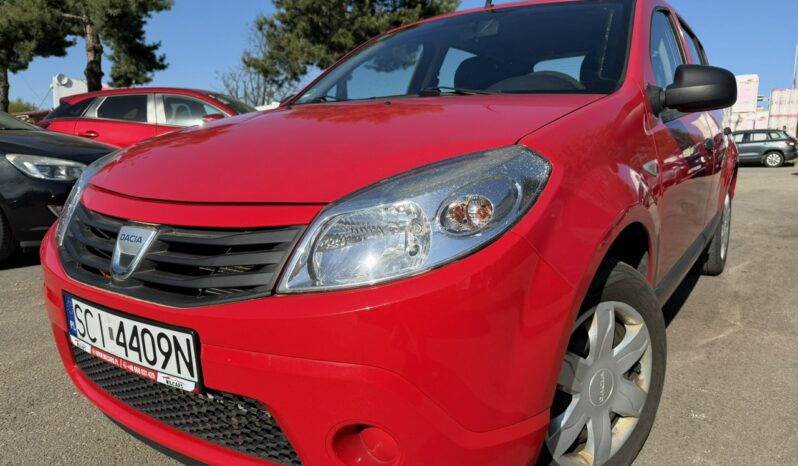 Dacia Sandero Klimatyzacja, Ele szyby, Wspomaganie, Centralny zamek, 2 kpl. kół full