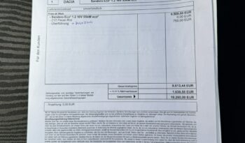 Dacia Sandero Klimatyzacja, Ele szyby, Wspomaganie, Centralny zamek, 2 kpl. kół full