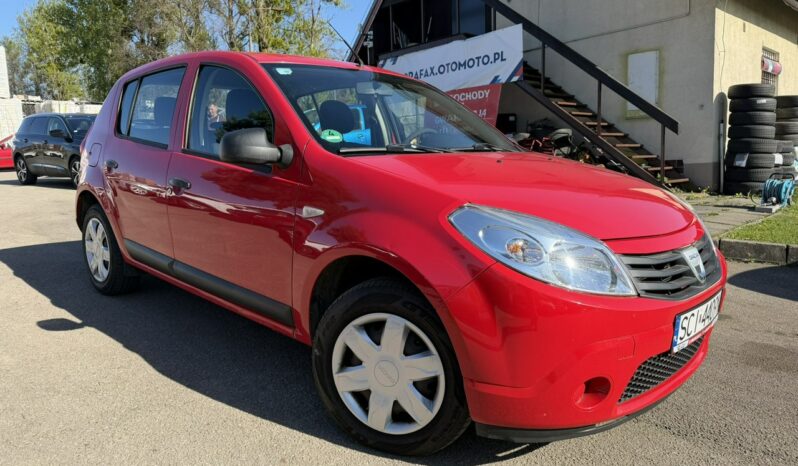 Dacia Sandero Klimatyzacja, Ele szyby, Wspomaganie, Centralny zamek, 2 kpl. kół full