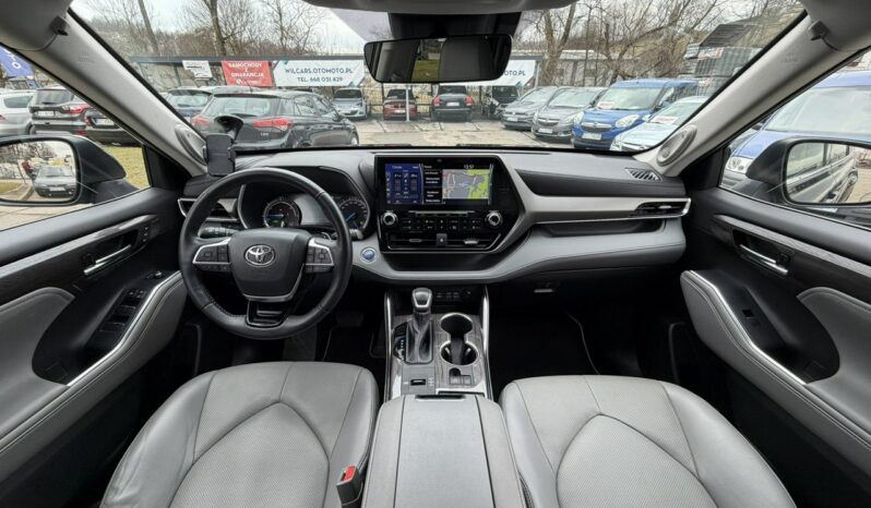 Toyota Highlander Hybryda, 4×4, Podgrz + wentyl. fotele, Hak, 7 osobowy, Klimatronic 3x full