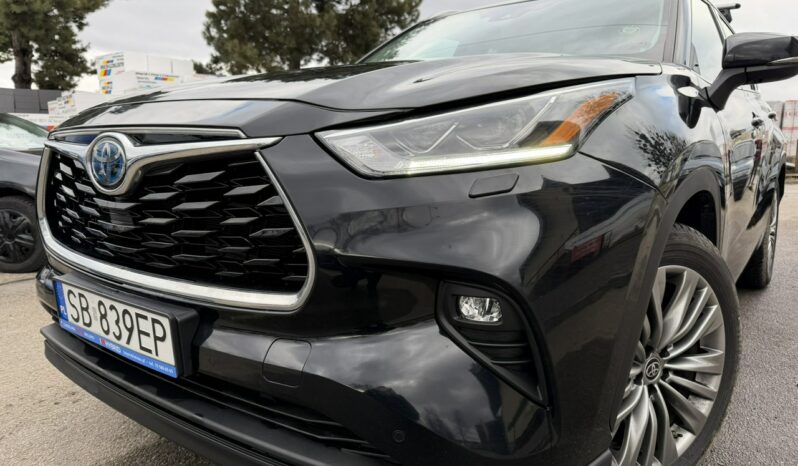 Toyota Highlander Hybryda, 4×4, Podgrz + wentyl. fotele, Hak, 7 osobowy, Klimatronic 3x full