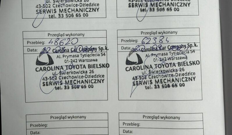 Toyota Highlander Hybryda, 4×4, Podgrz + wentyl. fotele, Hak, 7 osobowy, Klimatronic 3x full