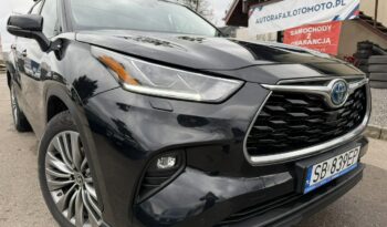 Toyota Highlander Hybryda, 4×4, Podgrz + wentyl. fotele, Hak, 7 osobowy, Klimatronic 3x full