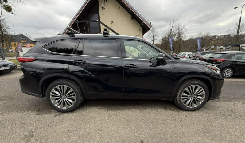Toyota Highlander Hybryda, 4×4, Podgrz + wentyl. fotele, Hak, 7 osobowy, Klimatronic 3x full