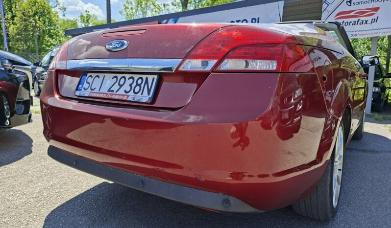 Ford Focus Cabrio, Klimatronic 2-stref, Podgrz. fotele, Tempomat full