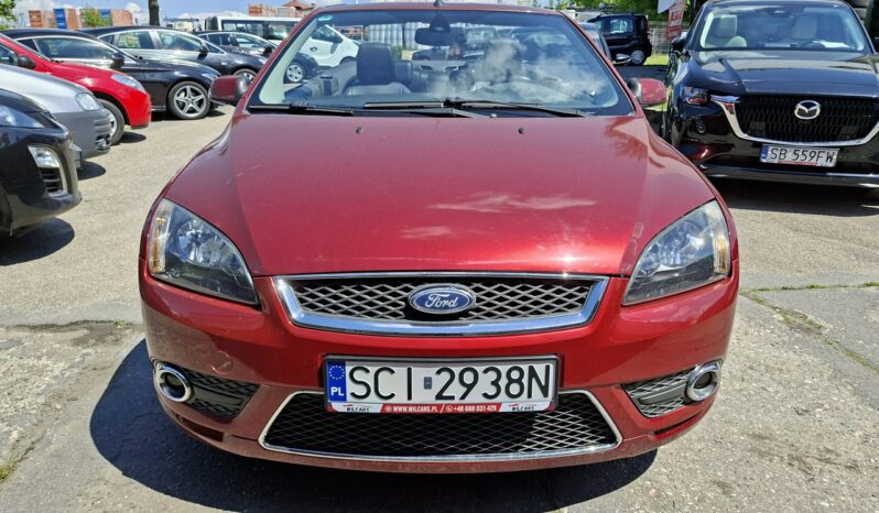 Ford Focus Cabrio, Klimatronic 2-stref, Podgrz. fotele, Tempomat full
