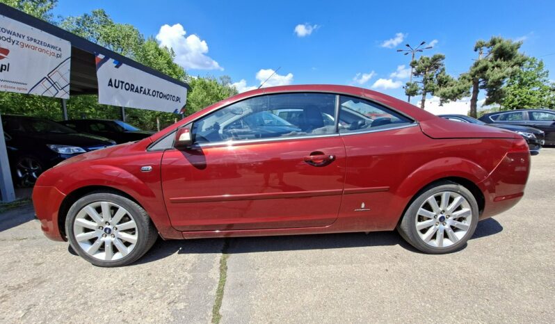 Ford Focus Cabrio, Klimatronic 2-stref, Podgrz. fotele, Tempomat full