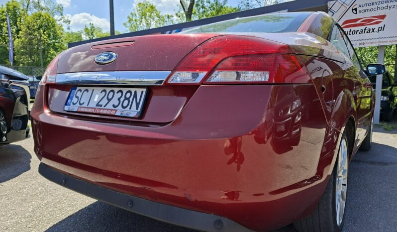 Ford Focus Cabrio, Klimatronic 2-stref, Podgrz. fotele, Tempomat full
